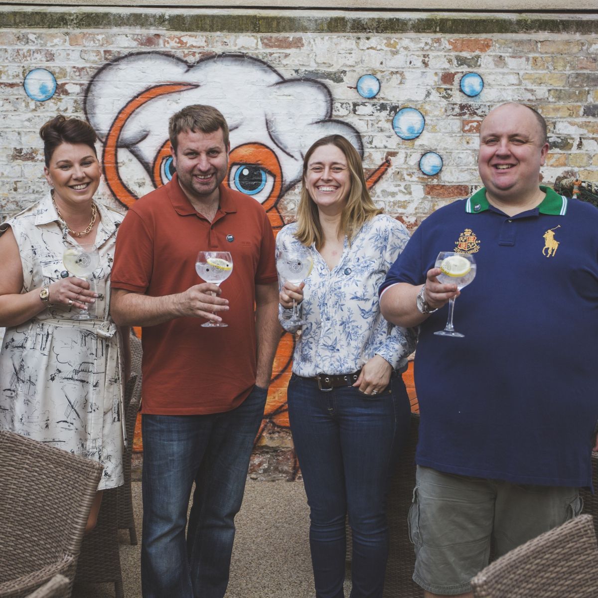 Owners of Humber St. Distillery and Fish Company celebrate the launch of the Trawler strength gin
