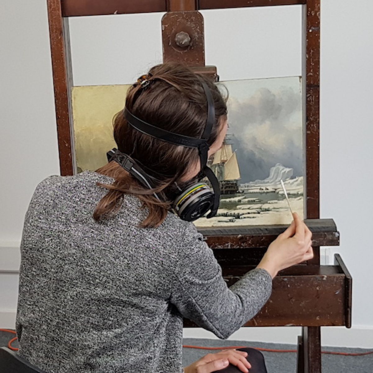 Conservation of maritime paintings