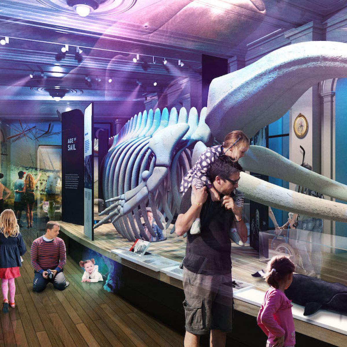 Gateway To The World - artists' impression of a new gallery in Hull Maritime Museum