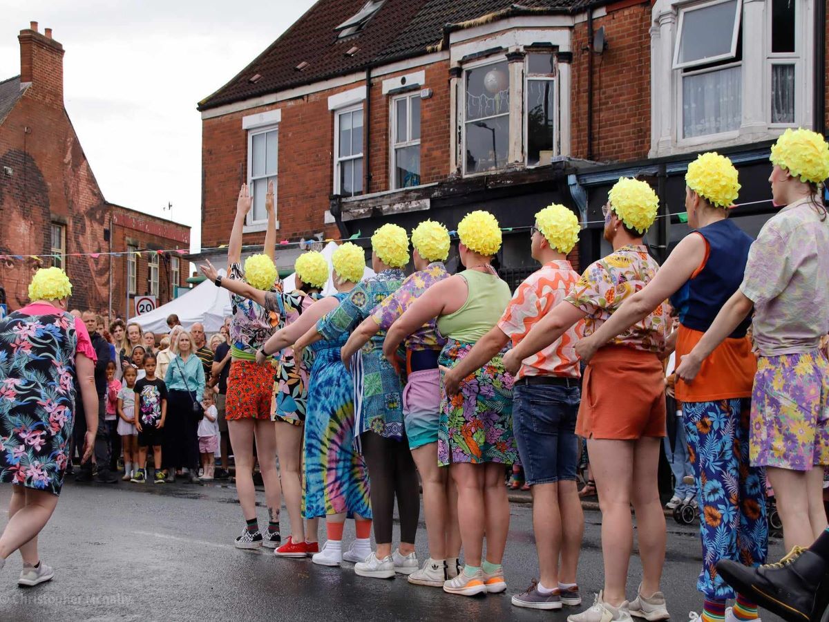 Sync or Swim a community dance project led by Hull based dance duo Tamar Jo