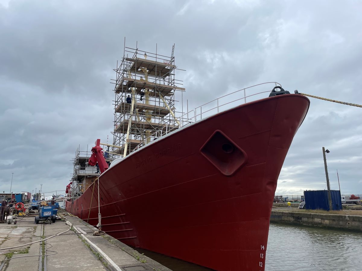 Exterior of Arctic Corsair